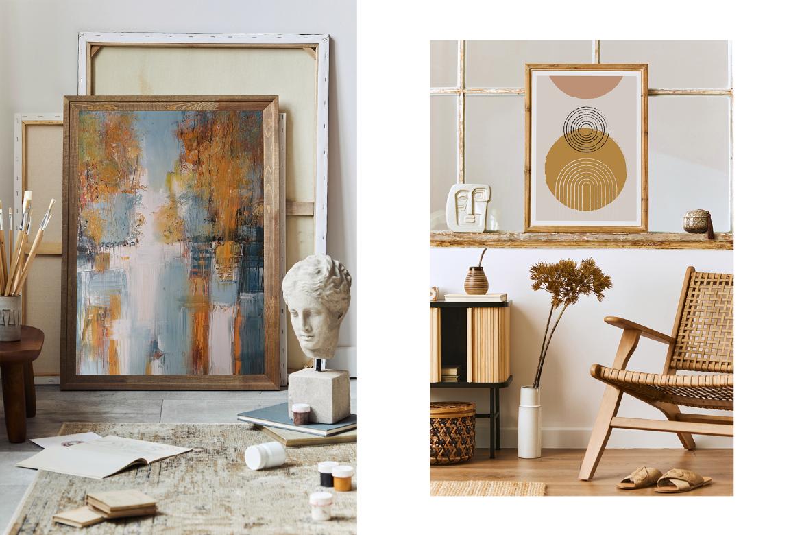 Artwork Frame Mockup Kit Vol. 1