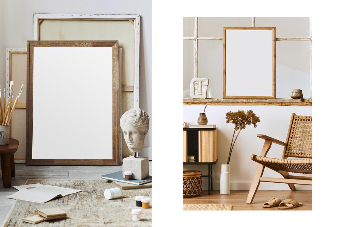 Artwork Frame Mockup Kit Vol. 1