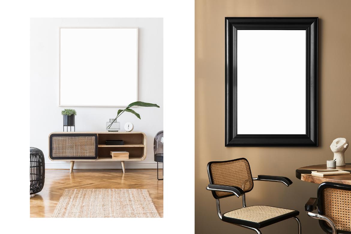 Artwork Frame Mockup Kit Vol. 1