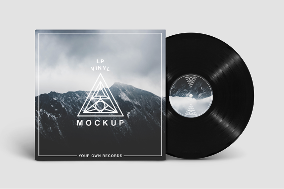 Vinyl Record Mockups