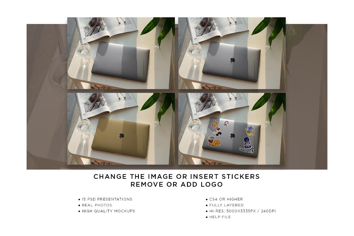 MacBook Skin Mock-Up