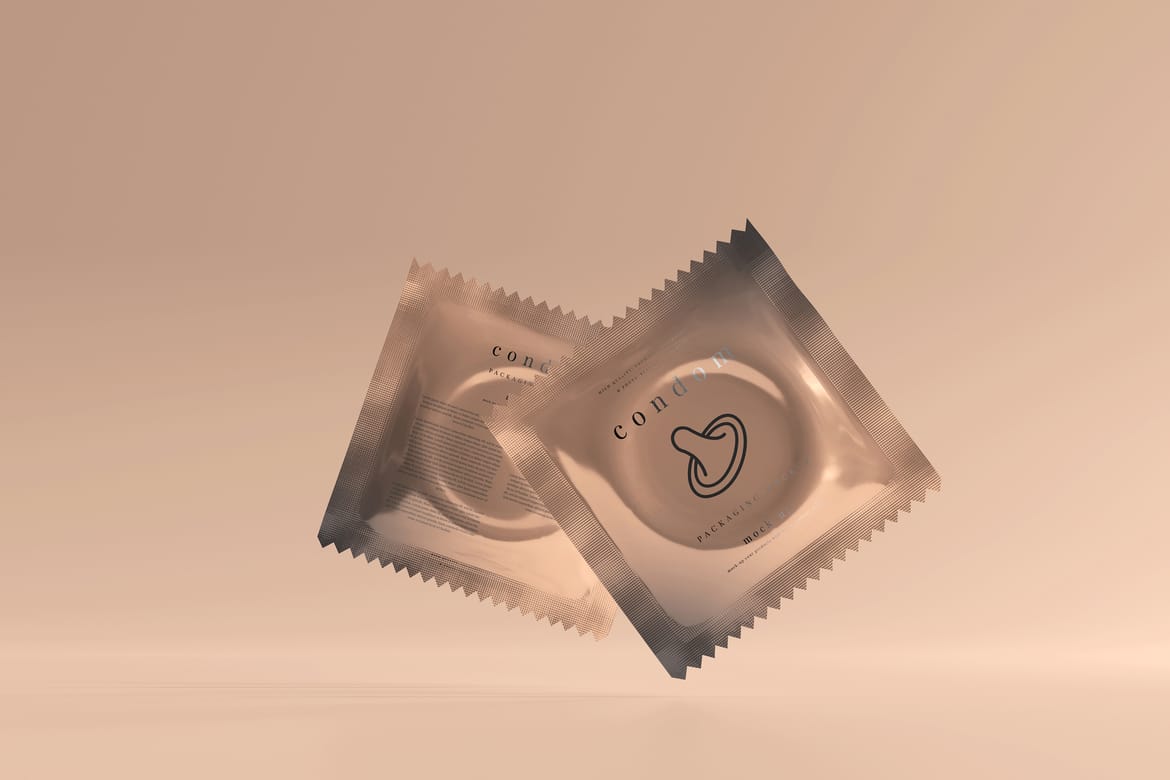 Condom Packaging Mock-ups