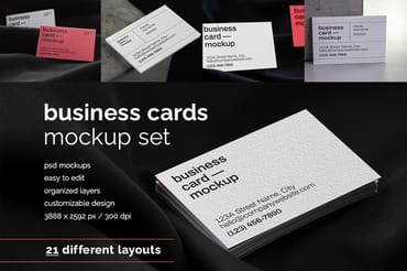 Business Card Mockups