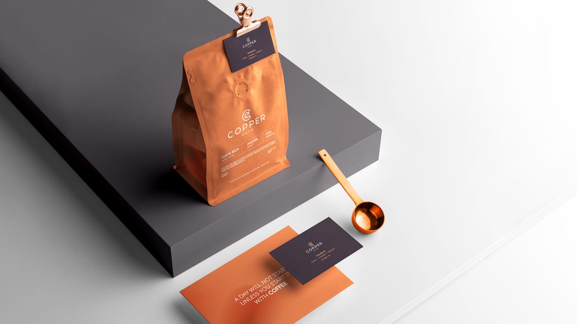 Blend – Coffeehouse Branding Mockup
