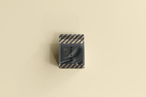 Coffee packaging mockup
