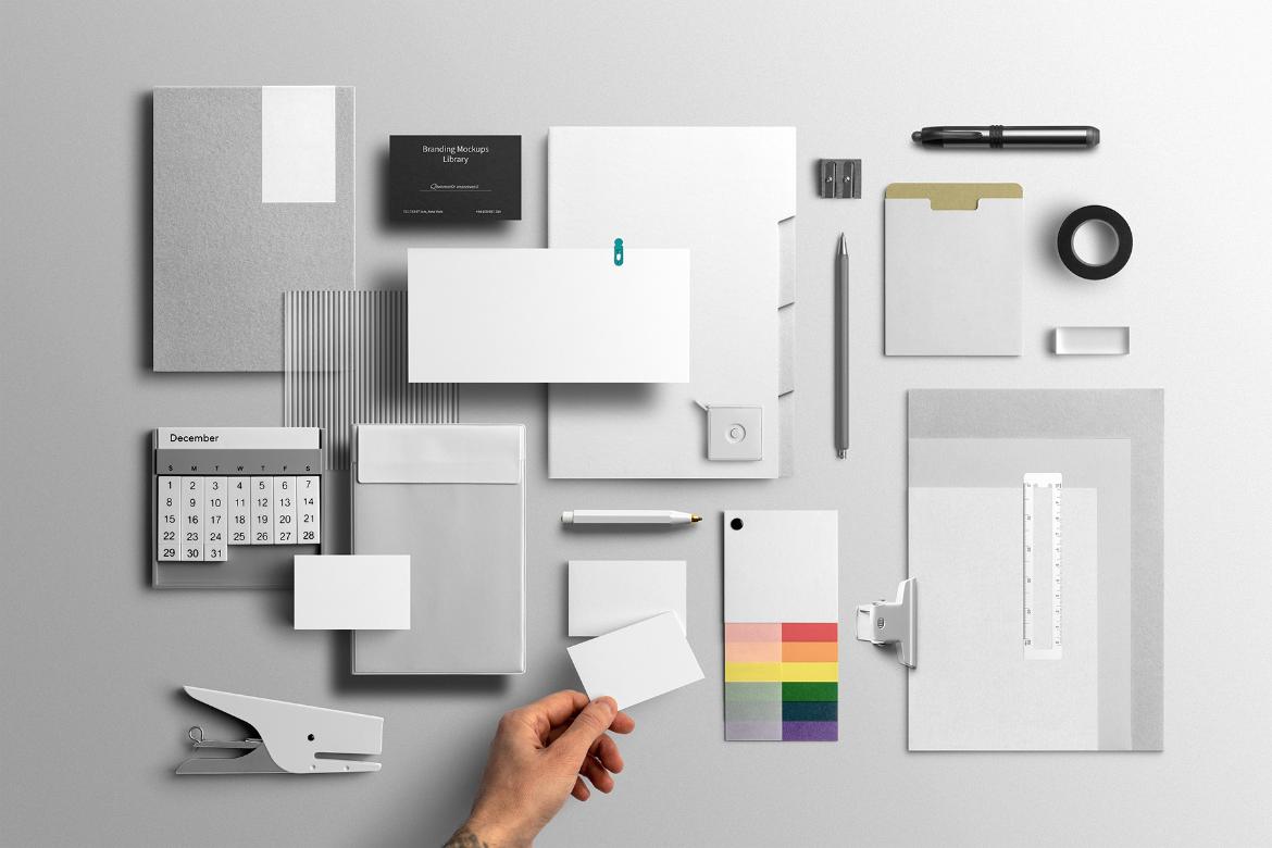 Branding Mockups Library