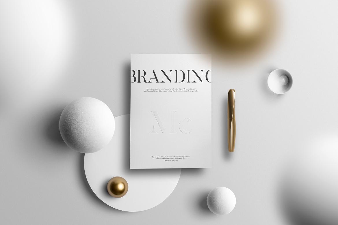 Branding Mockups Library Ready Made Scene