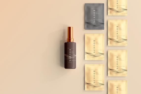 390+ Cosmetic Branding Mockup Scenes