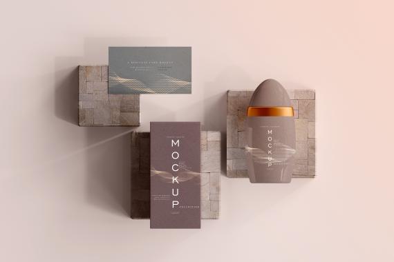 390+ Cosmetic Branding Mockup Scenes