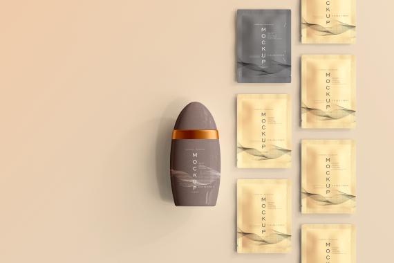 390+ Cosmetic Branding Mockup Scenes