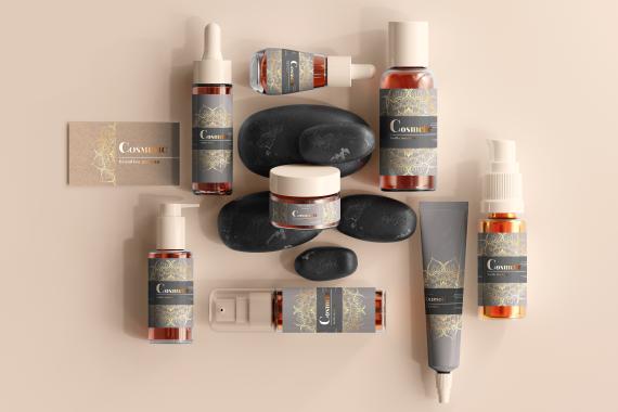 170x Cosmetic Branding Mockup Scenes