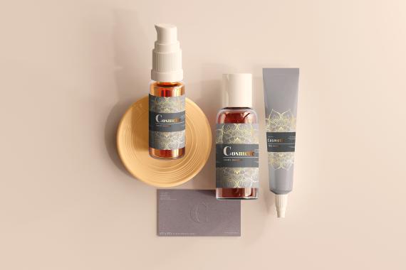 170x Cosmetic Branding Mockup Scenes