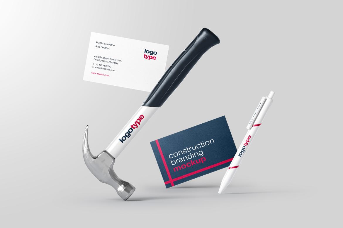 Construction Branding Mockup Bundle