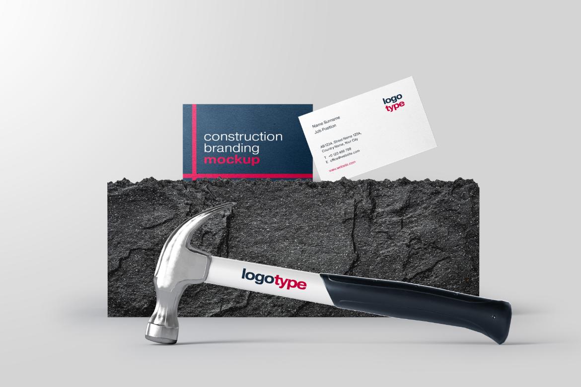 Construction Branding Mockup Bundle
