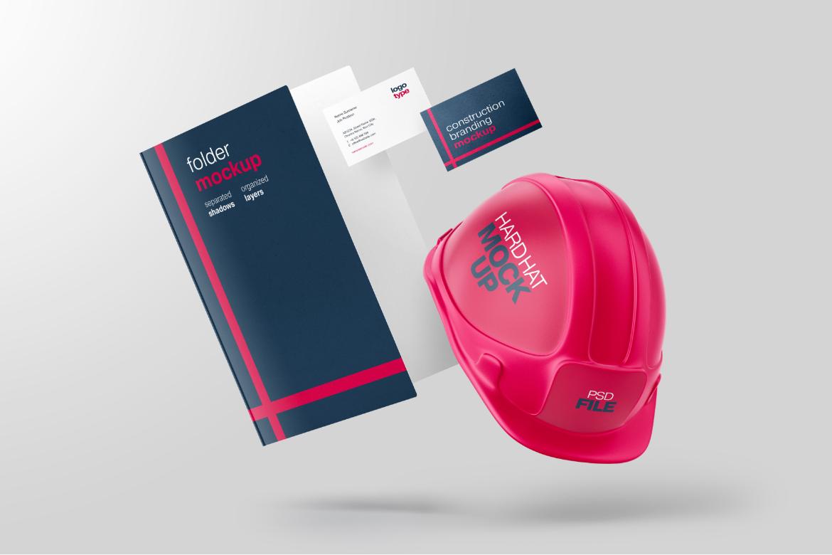 Construction Branding Mockup Bundle