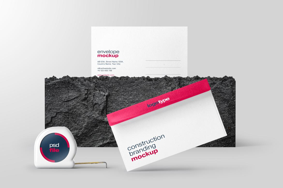 Construction Branding Mockup Bundle