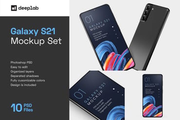 Galaxy S21 Mockup Set