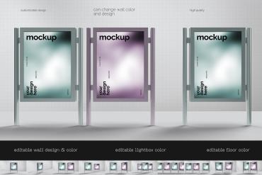 Citylight Poster Mockup
