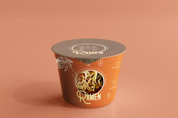 Noodle Cup Mock-ups