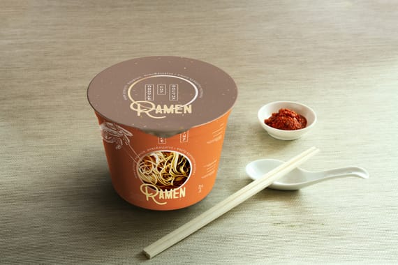 Noodle Cup Mock-ups
