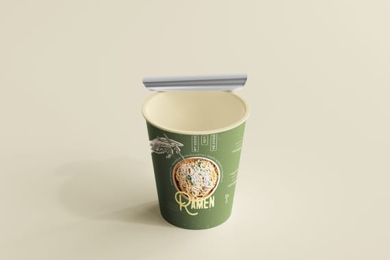 Noodle Cup Mock-ups