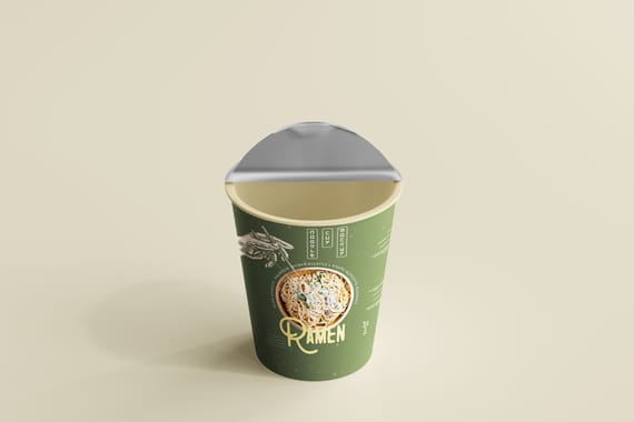Noodle Cup Mock-ups