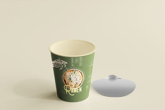 Noodle Cup Mock-ups