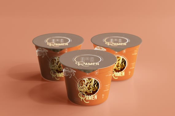 Noodle Cup Mock-ups