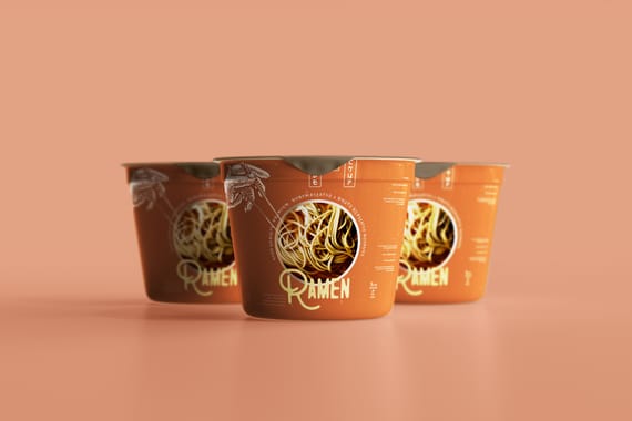 Noodle Cup Mock-ups