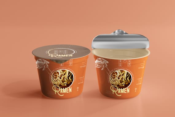 Noodle Cup Mock-ups