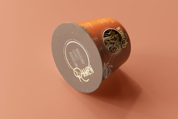 Noodle Cup Mock-ups