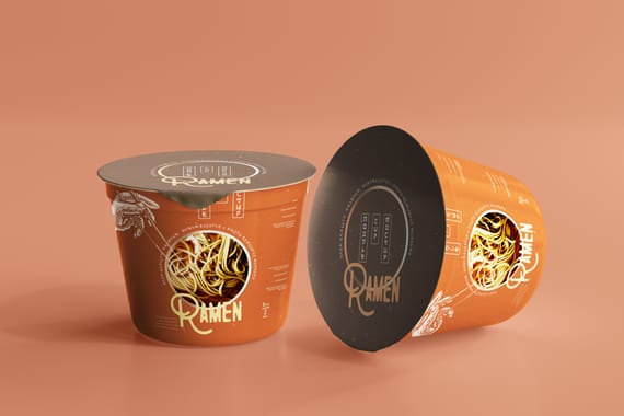Noodle Cup Mock-ups