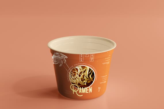 Noodle Cup Mock-ups