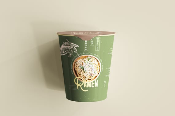 Noodle Cup Mock-ups