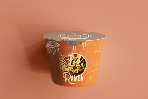 Noodle Cup Mock-ups
