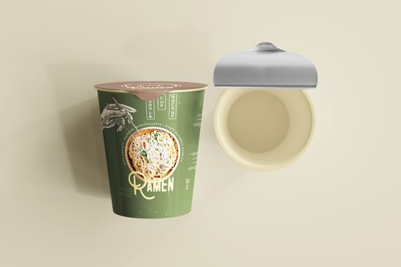 Noodle Cup Mock-ups