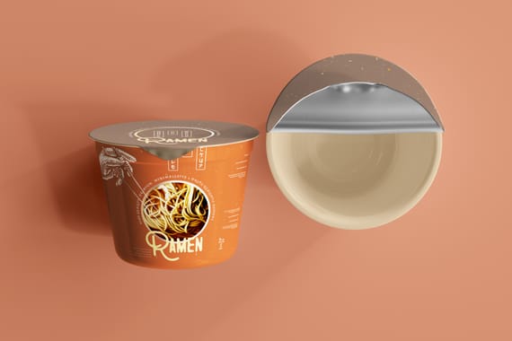 Noodle Cup Mock-ups
