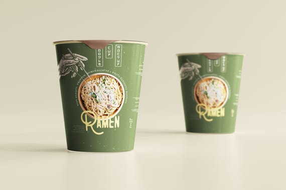 Noodle Cup Mock-ups