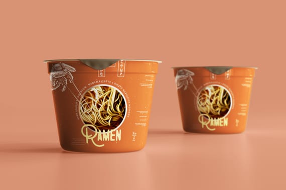 Noodle Cup Mock-ups