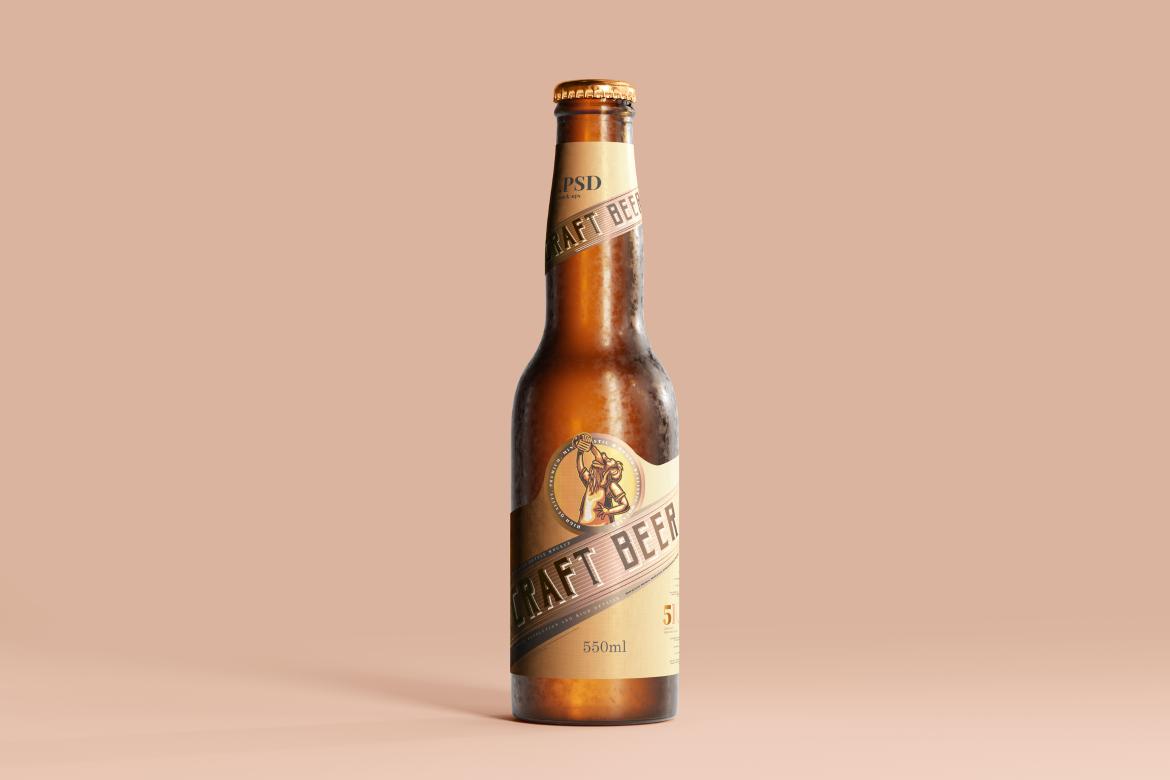 175x Cold Beer Bottle Mock-up Bundle