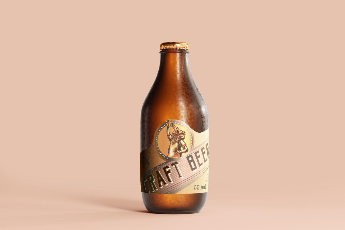 175x Cold Beer Bottle Mock-up Bundle