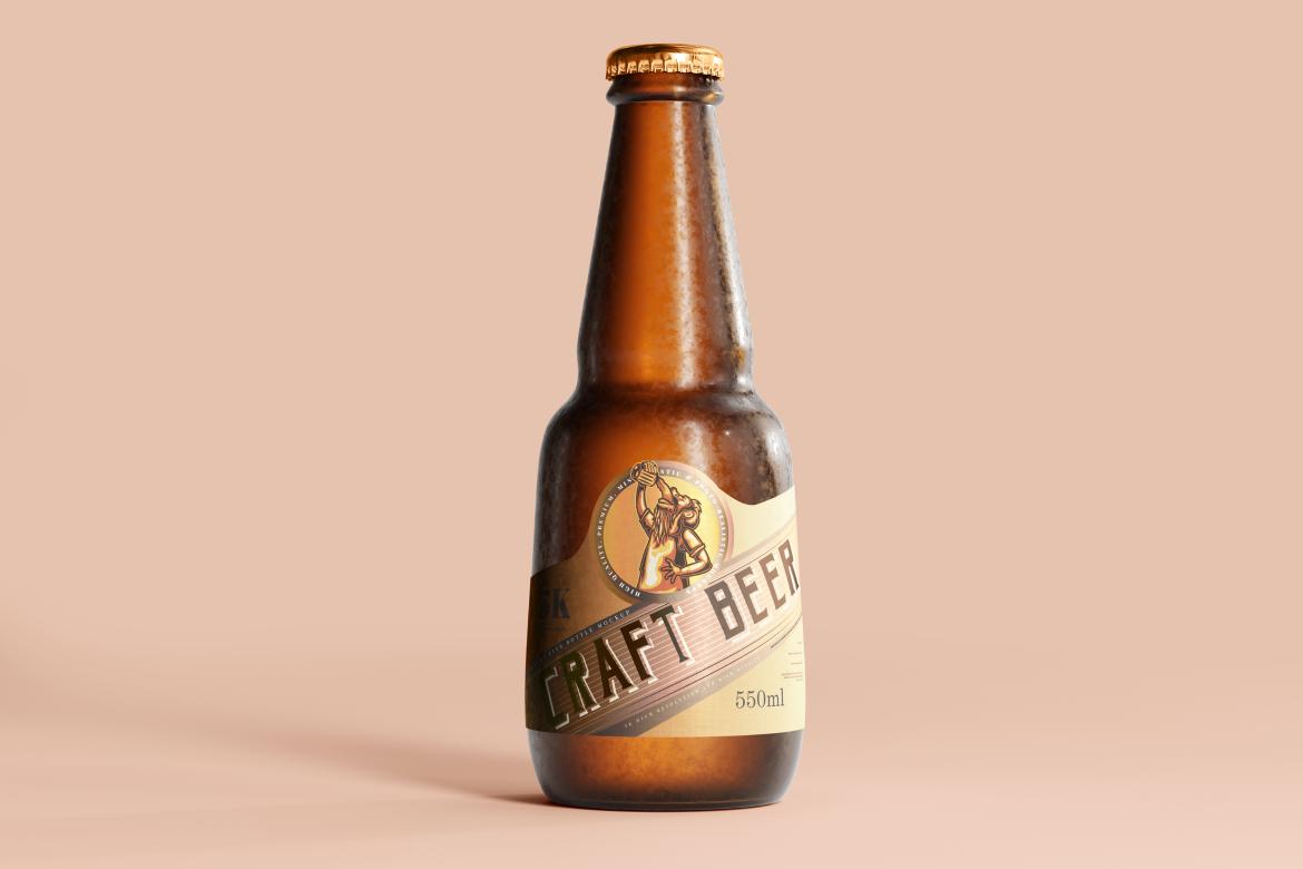 175x Cold Beer Bottle Mock-up Bundle