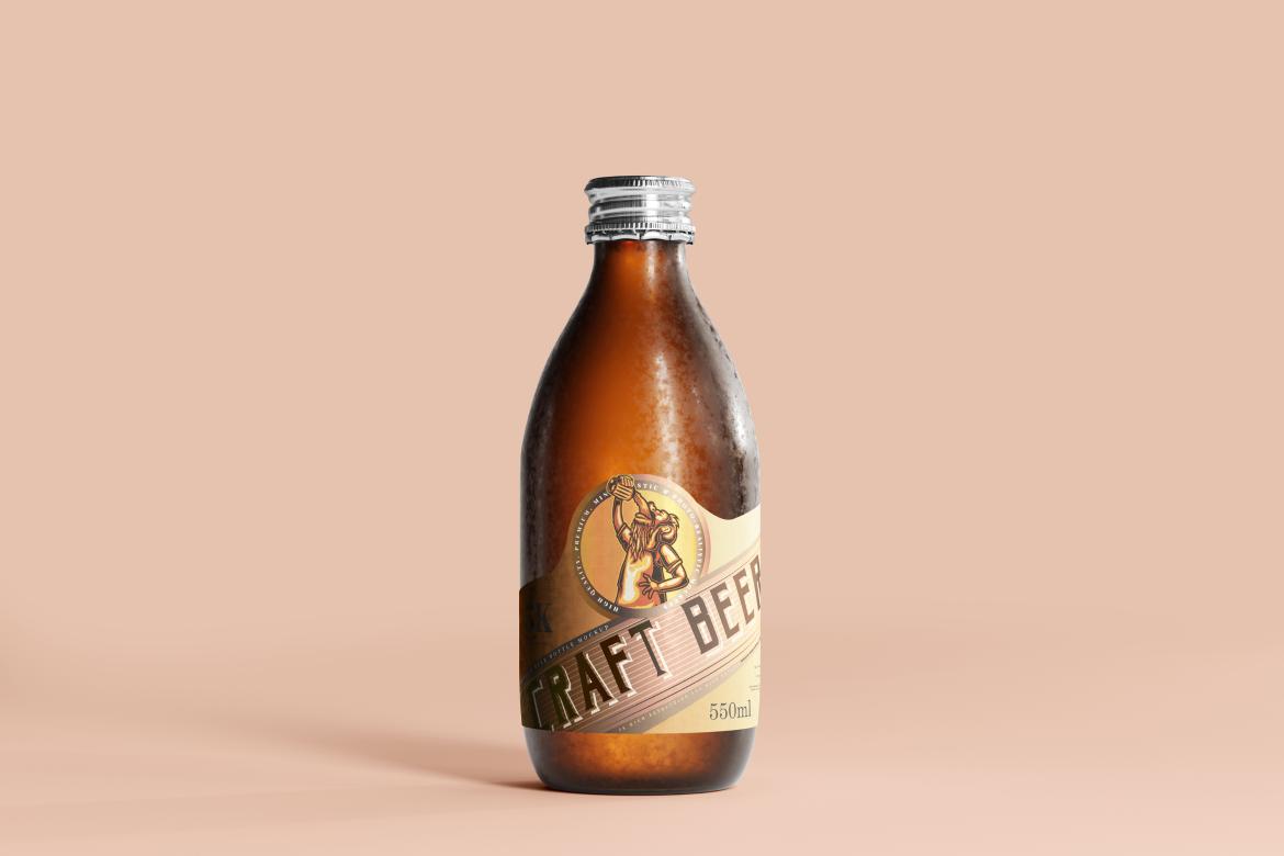 175x Cold Beer Bottle Mock-up Bundle