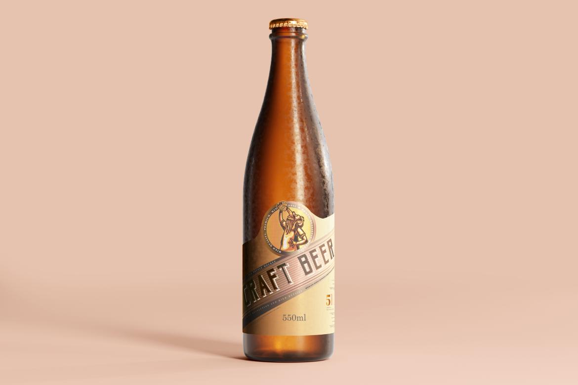 175x Cold Beer Bottle Mock-up Bundle