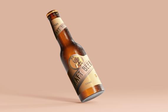 175x Cold Beer Bottle Mock-up Bundle