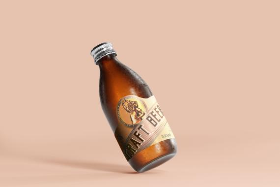 175x Cold Beer Bottle Mock-up Bundle