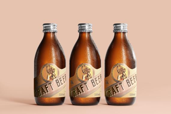 175x Cold Beer Bottle Mock-up Bundle