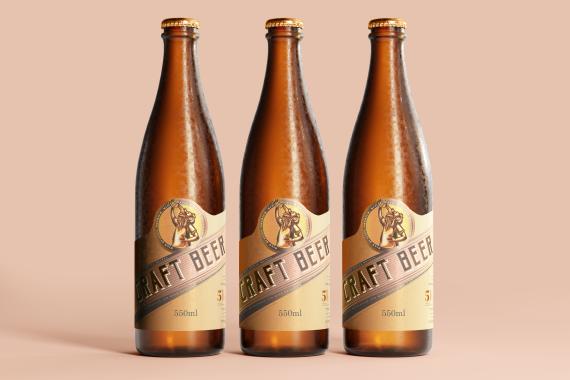 175x Cold Beer Bottle Mock-up Bundle
