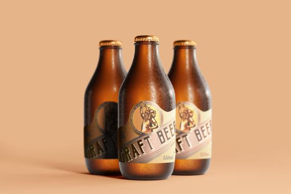 175x Cold Beer Bottle Mock-up Bundle