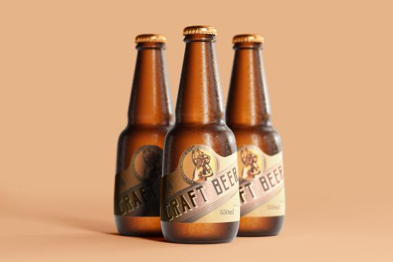 175x Cold Beer Bottle Mock-up Bundle